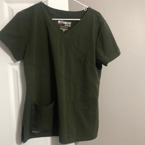 Green Scrub Top